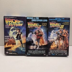 Back To The Future Trilogy VHS